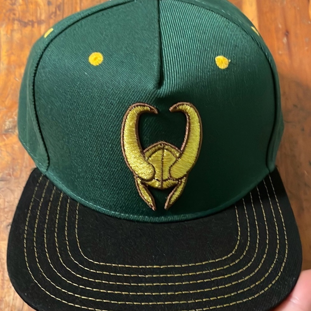 NEW Authentic Marvel’s Disney+ Loki SnapBack Brimmed Cap